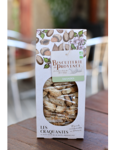 CRAQUANTES AUX AMANDES BIO BISCUITERIE DE PROVENCE