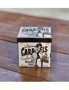 CARAMEL AU BEURRE SALÉ BOITE EN FER ARMORINE
