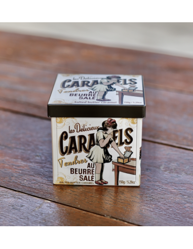 CARAMEL AU BEURRE SALÉ BOITE EN FER ARMORINE