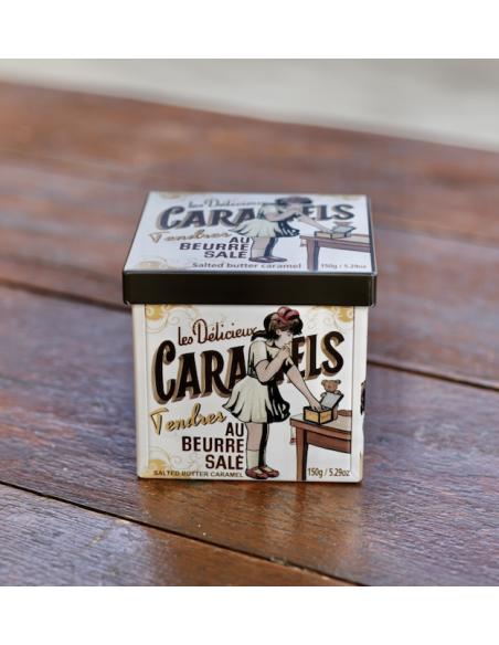 CARAMEL AU BEURRE SALÉ BOITE EN FER ARMORINE