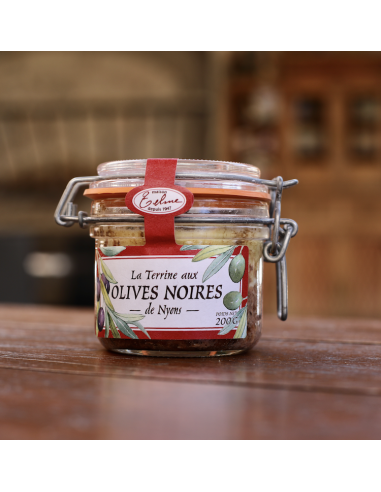 TERRINE AUX OLIVES NOIRES TELME