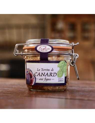 TERRINE DE CANARD AUX FIGUES TELME