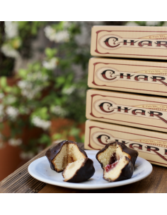 LOT 2 CHOCO FRAISE ET 2 CHOCO ORANGE