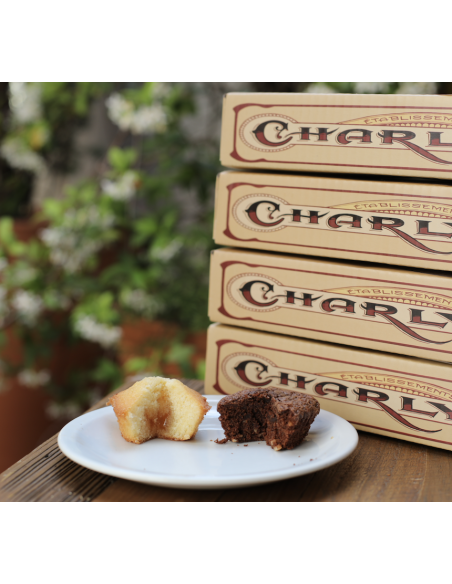 LOT 2 BROWNIES ET 2 4/4 POIRE