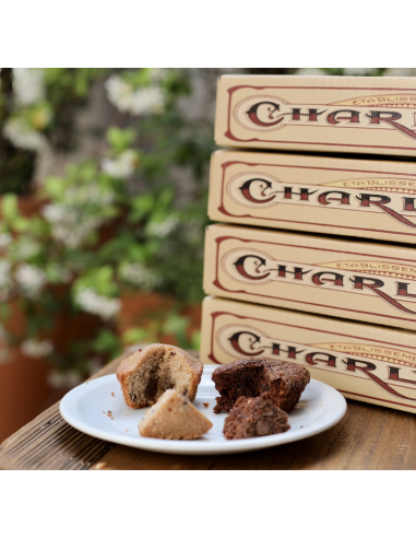 LOT DE 2 BROWNIES ET 2 Q/Q PÉPITES POIRE CHOCOLAT
