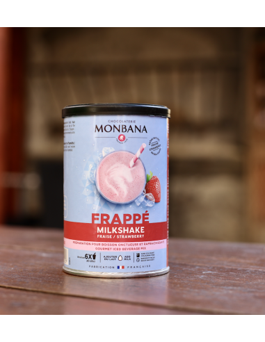 MILKSHAKE FRAPPÉ FRAISE MONBANA
