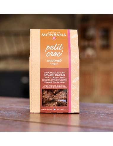PETIT CROC' CHOCOLAT AU LAIT CARAMEL MONBANA
