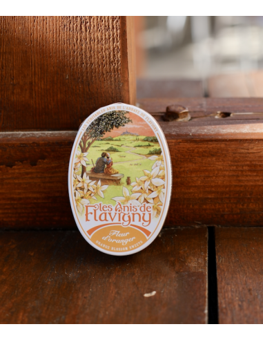 BOITE ANIS DE FLAVIGNY ORANGER