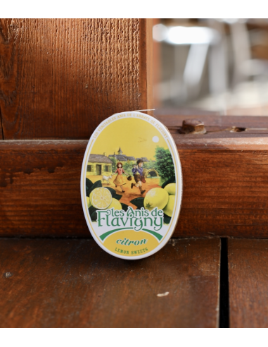 BOITE D' ANIS DE FLAVIGNY CITRON