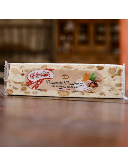 NOUGAT BLANC DE MONTÉLIMAR CHABERT BARRE 100 G