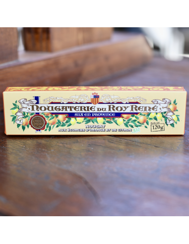NOUGAT BLANC AUX AGRUMES ROY RENÉ