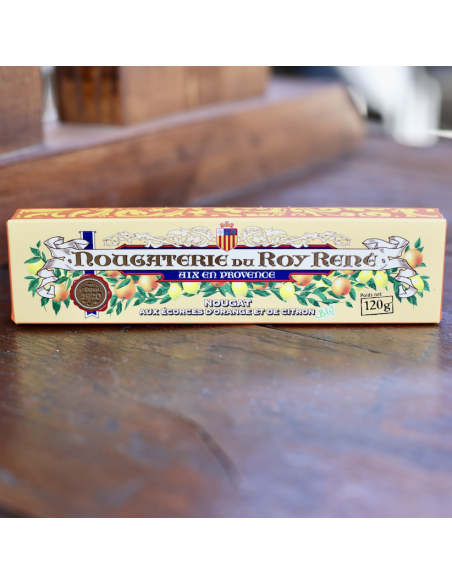 NOUGAT BLANC AUX AGRUMES ROY RENÉ