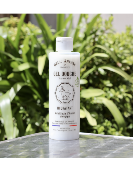 GEL DOUCHE AU LAIT D'ÂNESSE BIO