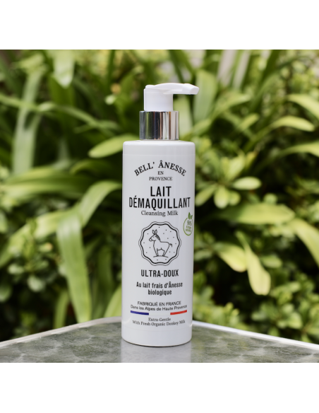 LAIT DÈMAQUILLANT AU LAIT d'ÂNESSE BIO
