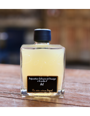 VINAIGRE À LA PULPE D'AIL POPOL