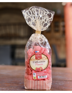 MINI MERINGUES DÉLICATESSE FRAISE QUERCY