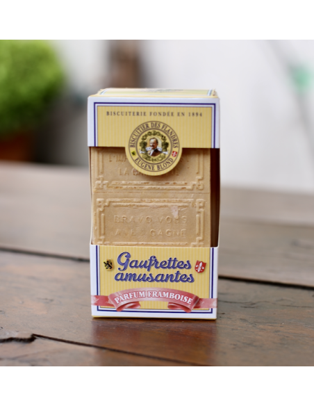 GAUFRETTES AMUSANTES FRAMBOISE