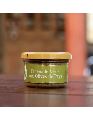 TAPENADE VERTE DÉLICES DU LUBÉRON
