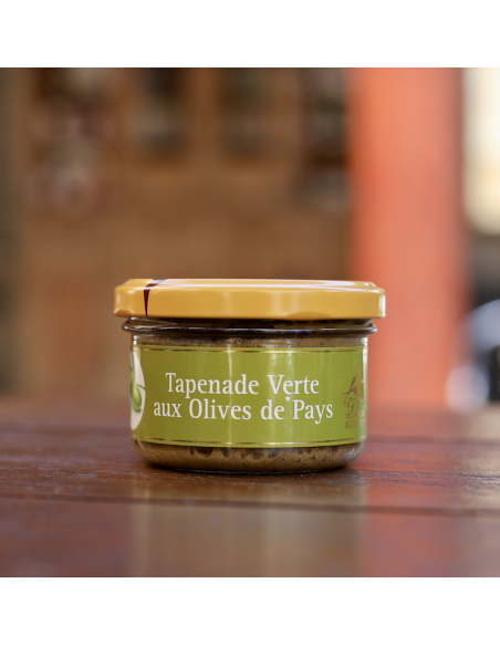 TAPENADE VERTE DÉLICES DU LUBÉRON