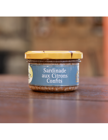 SARDINADE AUX CITRONS CONFITS DÉLICES DU LUBÉRON