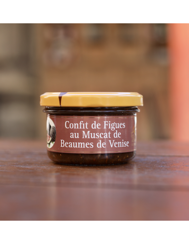 CONFIT DE FIGUES AU MUSCAT DÉLICES DU LUBÉRON
