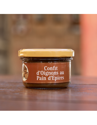 CONFIT D'OIGNON AU PAIN D'ÉPICES DÉLICES DU LUBÉRON