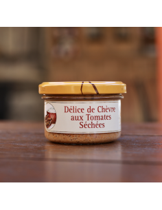 DÉLICE DE CHÈVRE AUX TOMATES SÉCHÉES DÉLICES DU LUBÉRON