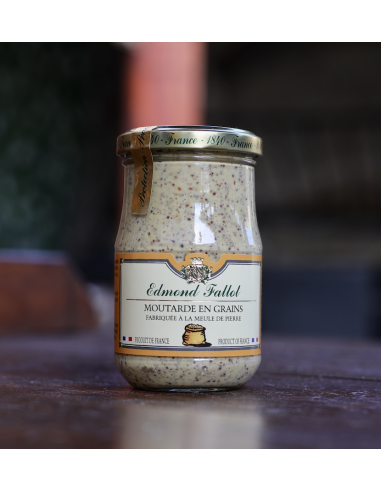 MOUTARDE EN GRAINS DE DIJON FALLOT