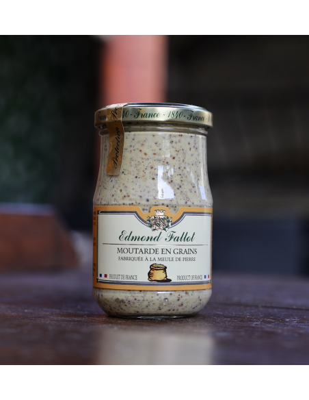 MOUTARDE EN GRAINS DE DIJON FALLOT