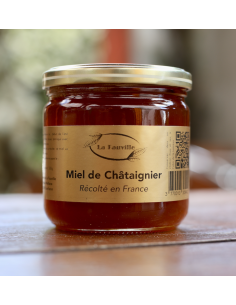 MIEL DE CHATAÎGNIER 500G LA FAUVILLE