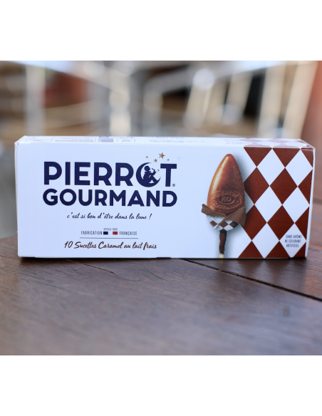 SUCETTES CARAMEL PIERROT GOURMAND