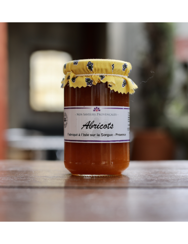 CONFITURE D'ABRICOT SAVEURS PROVENÇALES