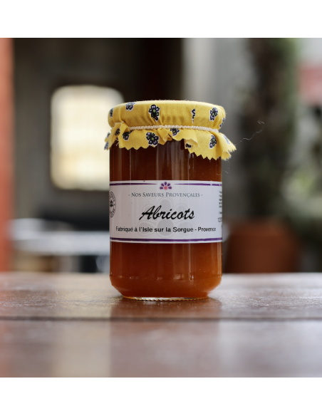 CONFITURE D'ABRICOT SAVEURS PROVENÇALES