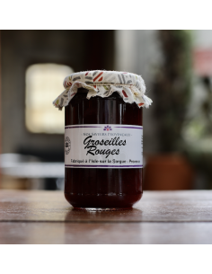 CONFITURE  AUX GROSEILLES SAVEURS PROVENÇALES