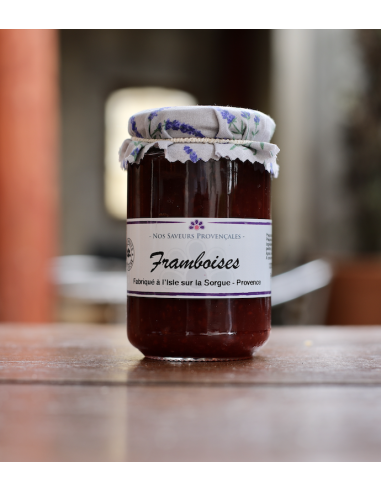 CONFITURE DE FRAMBOISE SAVEURS PROVENÇALES