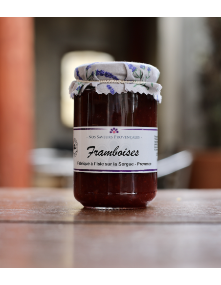 CONFITURE DE FRAMBOISE SAVEURS PROVENÇALES