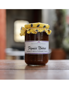 CONFITURE DE FIGUES NOIRES SAVEURS PROVENÇALES
