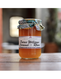 CONFITURE POIRE WILLIAMS SAVEURS PROVENÇALES