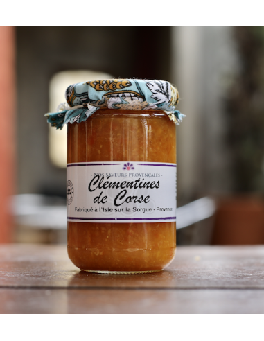 CONFITURE CLÉMENTINE CORSE SAVEURS PROVENÇALES