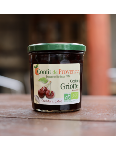CONFITURE CERISE GRIOTTE BIO CONFIT DE PROVENCE
