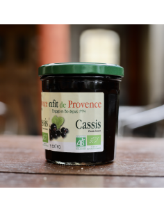 CONFITURE DE CASSIS BIO CONFIT DE PROVENCE