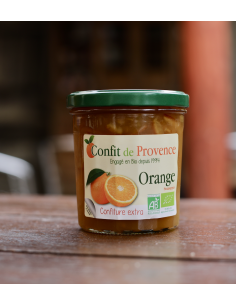 CONFITURE ORANGE BIO CONFIT DE PROVENCE