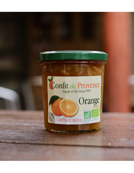 CONFITURE ORANGE BIO CONFIT DE PROVENCE