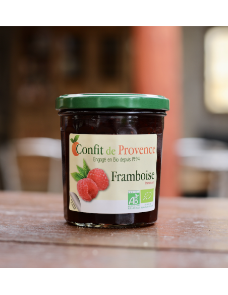 CONFITURE DE FRAMBOISE BIO CONFIT DE PROVENCE