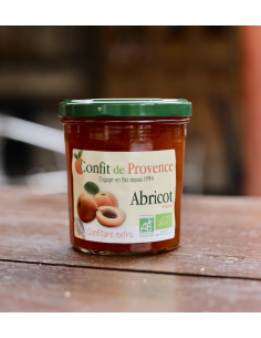 CONFITURE D'ABRICOT BIO CONFIT DE PROVENCE