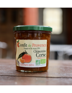CONFITURE CLÉMENTINE BIO CONFIT DE PROVENCE