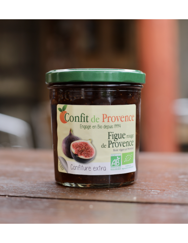 CONFITURE FIGUES BIO CONFIT DE PROVENCE