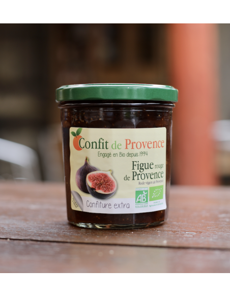 CONFITURE FIGUES BIO CONFIT DE PROVENCE