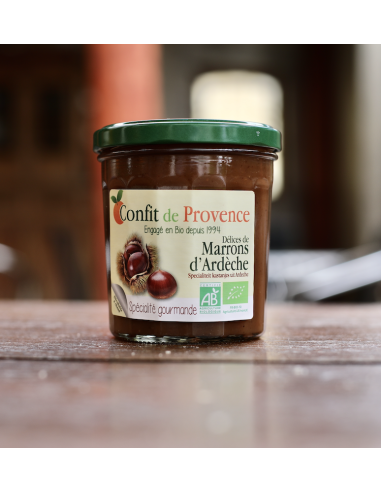 CRÈME DE MARRONS BIO CONFIT DE PROVENCE