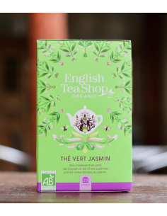 THÉ VERT JASMIN 20 SACHETS BIO